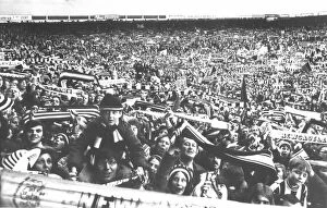 00245 Gallery: F.A. Cup Final 1974. Newcastle United vs Liverpool. Homecoming celebrations after