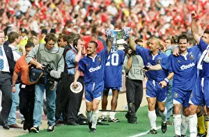 Images Dated 17th May 1997: FA Cup Final, Chelsea v Middlesbrough. Chelsea won 2-0. Pictured are Dennis Wise