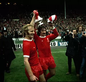 Images Dated 4th May 1974: FA Cup Final at Wembley Stadium Liverpool 3 v Newcastle United 0 Alec