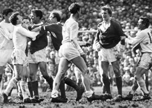 00243 Gallery: FA Cup Semi Final match at Hillsborough. Leeds United 0 v Manchester United 0