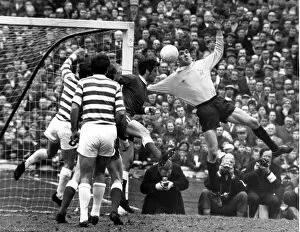 Images Dated 11th April 1970: FA Scottish Cup Final. 11th April 1970. Aberdeen keeper Bobby