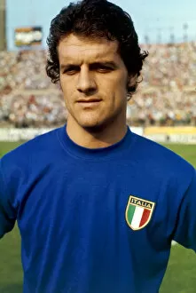 Images Dated 1st June 1973: Fabio Capello June 1973 Italy Italian football player lines up for the Italy team