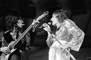 Performance Gallery: The Faces featuring Rod Stewart perform at The Reading Festival Saturday August 12th 1972