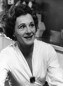 Fanny Cradock gourmet television chef Circa 1964 Fanny Cradock gourmet television chef Circa 1964