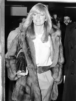 Farrah Fawcett actress in Charlie's Angels January 1981 Farrah Fawcett actress in Charlie's Angels January 1981