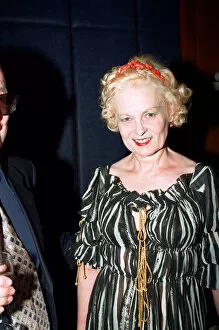 Images Dated 23rd July 1997: Fashion designer Vivienne Westwood attending the Elite Model Look of the Year competition