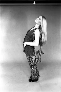 Images Dated 13th April 1970: A fashion shoot from 13 April 1970 - A model wears trouses and waistcoat