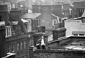 Father Christmas takes time out from his busy schedule for a quick cigarette break Father Christmas takes time out from his busy schedule for a quick cigarette break