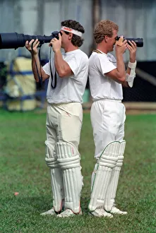 February 1990 90-1082-029 International Test Match Cricket. West Indies vs England February 1990 90-1082-029 International Test Match Cricket. West Indies vs England