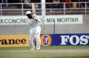 February 1990 90-1082-037 International Test Match Cricket. West Indies vs England February 1990 90-1082-037 International Test Match Cricket. West Indies vs England