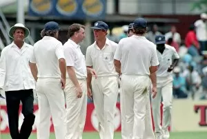 February 1990 90-1082-039 International Test Match Cricket. West Indies vs England