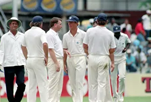 February 1990 90-1082-039 International Test Match Cricket. West Indies vs England February 1990 90-1082-039 International Test Match Cricket. West Indies vs England