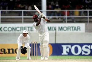 February 1990 90-1082-048 International Test Match Cricket. West Indies vs England February 1990 90-1082-048 International Test Match Cricket. West Indies vs England