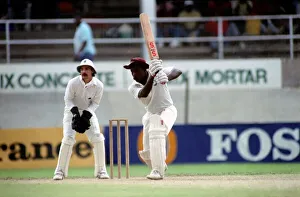 February 1990 90-1082-054 International Test Match Cricket. West Indies vs England February 1990 90-1082-054 International Test Match Cricket. West Indies vs England