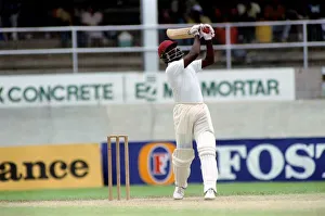 February 1990 90-1082-056 International Test Match Cricket. West Indies vs England February 1990 90-1082-056 International Test Match Cricket. West Indies vs England
