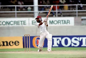 February 1990 90-1082-058 International Test Match Cricket. West Indies vs England February 1990 90-1082-058 International Test Match Cricket. West Indies vs England