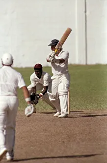 February 1990 90-1082-096 International Test Match Cricket. West Indies vs England February 1990 90-1082-096 International Test Match Cricket. West Indies vs England