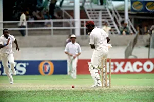 February 1990 90-1082-100 International Test Match Cricket. West Indies vs England February 1990 90-1082-100 International Test Match Cricket. West Indies vs England
