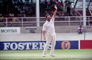 February 1990 90-1082-104 International Test Match Cricket. West Indies vs England