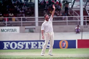 February 1990 90-1082-104 International Test Match Cricket. West Indies vs England February 1990 90-1082-104 International Test Match Cricket. West Indies vs England