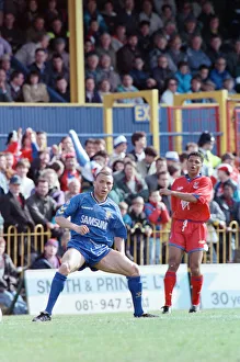 Images Dated 4th May 1991: Fee £75 for online and £150 for print Wimbledon v Crystal Palace