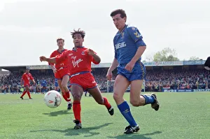 Images Dated 4th May 1991: Fee £75 for online and £150 for print Wimbledon v Crystal Palace