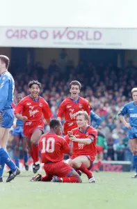 Images Dated 4th May 1991: Fee £75 for online and £150 for print Wimbledon v Crystal Palace