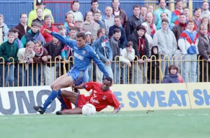 Images Dated 4th May 1991: Fee £75 for online and £150 for print Wimbledon v Crystal Palace