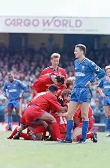 Images Dated 4th May 1991: Fee £75 for online and £150 for print Wimbledon v Crystal Palace