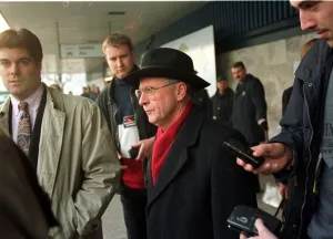 Fergus McCann Celtic executive in Croatia 1998 Celtic football club Chief Executive Fergus McCann Celtic executive in Croatia 1998 Celtic football club Chief Executive