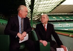 Images Dated 6th February 1999: Fergus McCann February 1999 with Celtic non executive chairman Frank O Callaghan