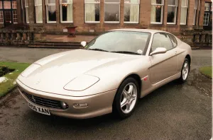 FERRARI CARS AT GLENEAGLES HOTEL February 1999 456 MARANELLO (GOLD) FERRARI CARS AT GLENEAGLES HOTEL February 1999 456 MARANELLO (GOLD)