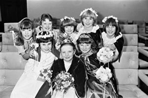 Images Dated 6th December 1985: Festival of Queens held by the National Childrens HOme at Huddersfield town hall