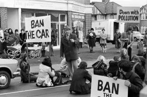 Images Dated 8th February 1972: Filming of the episode 'A Rolls By Any other Name'