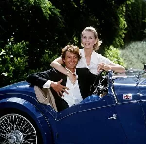 Fiona Fullerton actress with Nigel Havers in the television programme The Charmer