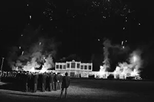 Images Dated 28th July 1981: The firework show watched by half a million people in Londons Hyde Park