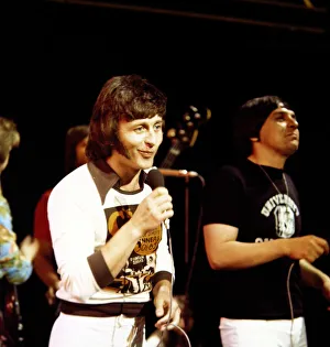 Images Dated 14th June 1974: First Class - Pop Group seen here during rehearsals for the BBC television