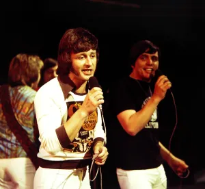 Images Dated 14th June 1974: First Class - Pop Group seen here during rehearsals for the BBC television