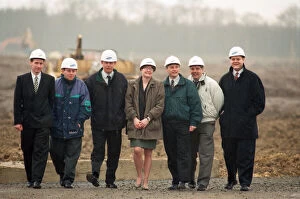 Images Dated 14th March 1995: The first seven new recruits for Samsuns new industrial its at Wynyard were shown