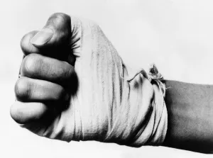 Images Dated 24th October 1974: The fist of Muhammad Ali pictured for an article during the run up to The Rumble in