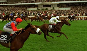 Fly To The Stars and jockey Olivier Peslier wins the Britannia Handicap from Komi with Fly To The Stars and jockey Olivier Peslier wins the Britannia Handicap from Komi with