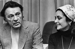 Core26 Gallery: A fond look for Richard Burton from Liz Taylor yesterday as they sat