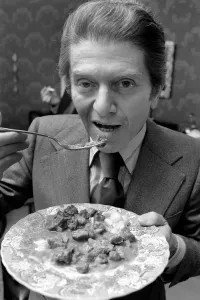 Food critic Egan Ronay seen here at the home of the Daily Mirror Cook Sonia Allison Food critic Egan Ronay seen here at the home of the Daily Mirror Cook Sonia Allison