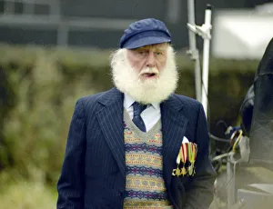 Only Fools and Horses cast member Buster Merryfield who plays Uncle Albert in Only Fools and Horses cast member Buster Merryfield who plays Uncle Albert in