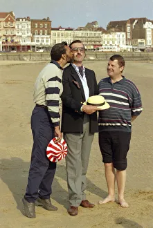 Images Dated 18th May 1989: Only Fools and Horses cast members left to right: Paul Barber (who plays Denzil Tulser)