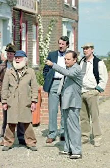 Images Dated 18th May 1989: Only Fools and Horses - TV Programmes - Cast of TV Show Behind The Scenes with