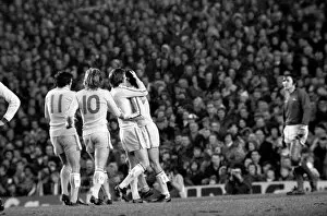 Images Dated 3rd January 1977: Football: Arsenal (1) vs. Leeds United (1). Division I. January 1977 77-00029-003