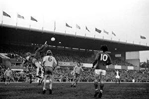 Images Dated 19th January 1975: Football. Birmingham F.C. vs. Everton F.C. Scenes during the match
