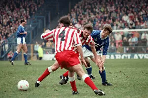 Images Dated 29th February 1992: Football match, Birmingham City v Stoke City, final score 1-1, League Division Three