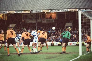 Images Dated 30th April 1996: Football match, Reading v Wolverhampton Wanderers, final score 3-0 to Reading